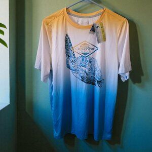 NWT's Linnea Lea Szymanski Reel Legends Sea Turtle T-Shirt Size XXL (18)